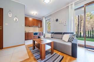 Апартаменты Apartamenty Sun & Snow Villa Cztery Pory Roku Ястшембя-Гура Апартаменты с 1 спальней-6